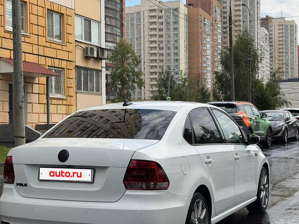 2019 Volkswagen Polo V Рестайлинг, белый, 1199999 рублей - вид 8