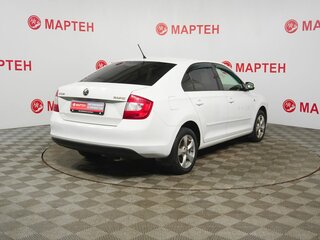 2015 Skoda Rapid I, белый, 935000 рублей, вид 5