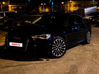 2016 Audi A6 IV (C7) Рестайлинг, чёрный, 2150000 рублей, вид 1
