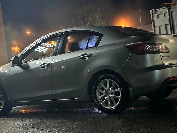 2009 Mazda 3 II (BL), серый, 695000 рублей - вид 1
