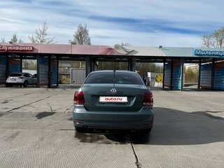 2019 Volkswagen Polo V Рестайлинг, синий, 1410000 рублей, вид 4