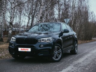 2016 BMW X6 30d II (F16), чёрный, 3500000 рублей, вид 1