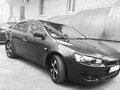 2008 Mitsubishi Lancer X, синий, 750000 рублей - вид 3