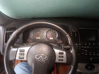 2003 Infiniti FX35 I (S50), оранжевый, 450000 рублей, вид 5