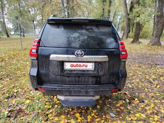 2018 Toyota Land Cruiser Prado 150 Series Рестайлинг 2, чёрный, 4750000 рублей, вид 4