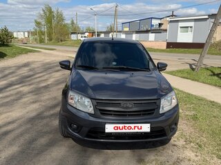 2016 Lada (ВАЗ) Granta I, серый, 550000 рублей, вид 1
