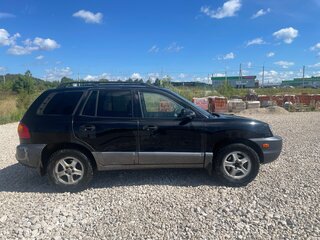 2002 Hyundai Santa Fe I, чёрный, 500000 рублей, вид 4