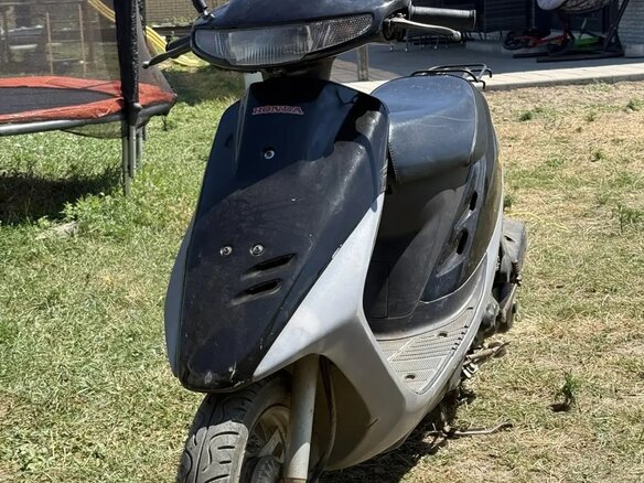 2023 Honda Dio, чёрный, 30000 рублей
