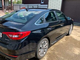 2016 Hyundai Sonata VII (LF), чёрный, 1590000 рублей, вид 3