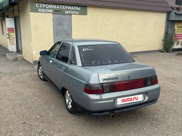 2002 Lada (ВАЗ) 2110, серый, 100000 рублей - вид 4
