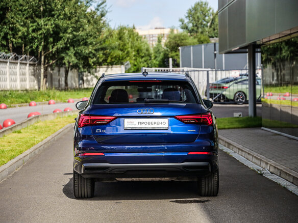 2021 Audi Q3 40 TFSI II (F3), синий, 3065565 рублей - вид 6