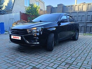 2021 Lada (ВАЗ) Vesta I, чёрный, 1050000 рублей, вид 4