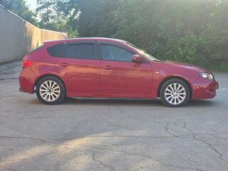 2007 Subaru Impreza III, красный, 615000 рублей, вид 4