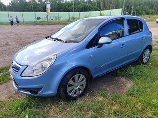 2007 Opel Corsa D, голубой, 245000 рублей, вид 1