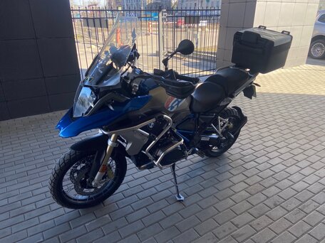 2018 BMW R 1200 GS, синий, 1650000 рублей, вид 3