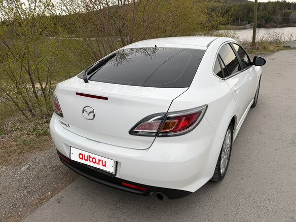 2011 Mazda 6 II (GH) Рестайлинг, белый, 880000 рублей - вид 6