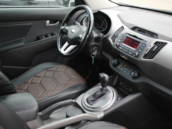 2014 Kia Sportage III Рестайлинг, серебристый - вид 10