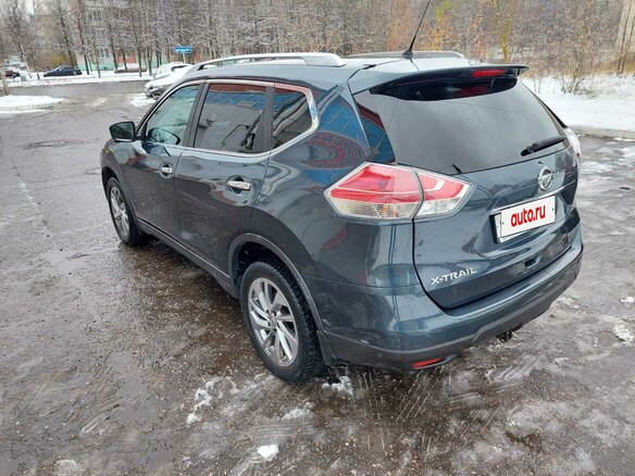 2015 Nissan X-Trail III, синий, 1800000 рублей - вид 7