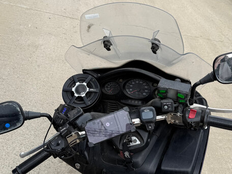 2005 Honda Silver Wing 600, фиолетовый, 400000 рублей, вид 3