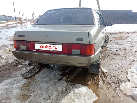 2002 Lada (ВАЗ) 21099, серый, 115000 рублей - вид 8