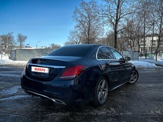 2018 Mercedes-Benz C-Класс 180 IV (W205) Рестайлинг, синий, 2430000 рублей, вид 4