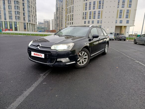 2009 Citroen C5 II, чёрный, 580000 рублей