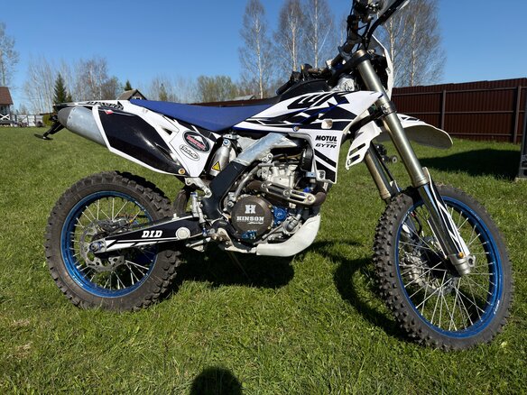 2013 Yamaha WR450F, синий, 700000 рублей - вид 4