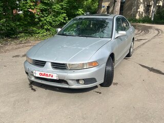 2002 Mitsubishi Galant VIII Рестайлинг, серебристый, 340000 рублей, вид 1