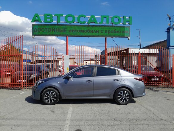 2020 Kia Rio IV Рестайлинг, серый, 1718000 рублей - вид 14