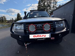 2003 Toyota Land Cruiser 100 Series Рестайлинг 1, серый, 2200000 рублей, вид 1