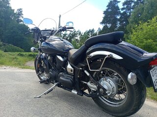 2007 Yamaha XVS1100, чёрный, 610000 рублей, вид 1