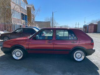 1989 Volkswagen Golf II, красный, 350000 рублей, вид 5