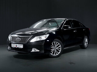 2012 Toyota Camry VII (XV50), чёрный, 1249000 рублей, вид 3