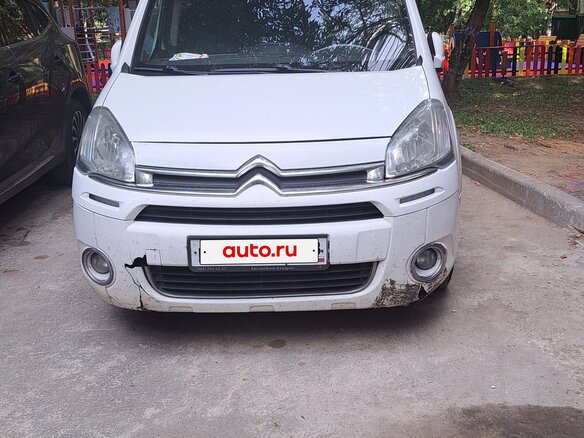 2013 Citroen Berlingo II Рестайлинг, белый