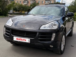 2007 Porsche Cayenne I Рестайлинг (957), чёрный, 1100000 рублей, вид 2