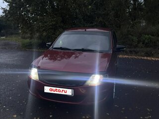 2010 Renault Logan I Рестайлинг, красный, 500000 рублей, вид 3