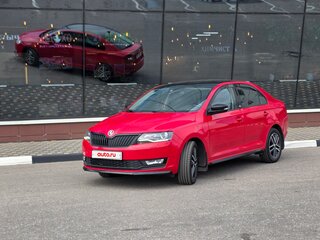 2019 Skoda Rapid I Рестайлинг, красный, 1950000 рублей, вид 2