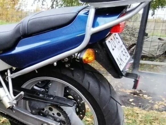 1990 Honda CB-1, синий, 300000 рублей - вид 3