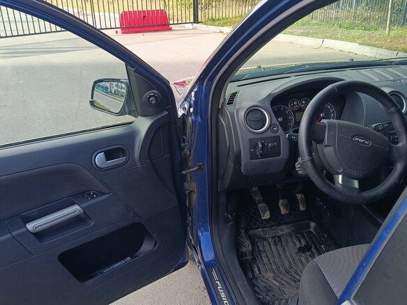 2007 Ford Fusion I Рестайлинг, синий, 330000 рублей - вид 4