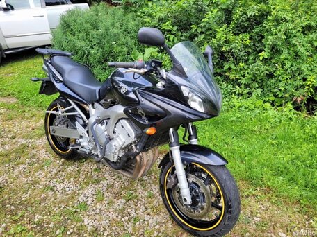 2006 Yamaha FZS600 Fazer, чёрный, 400000 рублей, вид 4