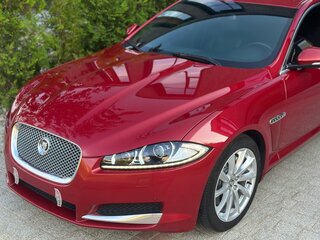 2013 Jaguar XF I Рестайлинг, красный, 1399000 рублей, вид 4