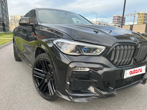 2021 BMW X6 40d III (G06), чёрный, 13500000 рублей - вид 12