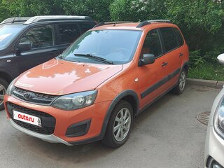 2017 Lada (ВАЗ) Kalina Cross II, оранжевый, 700000 рублей, вид 2