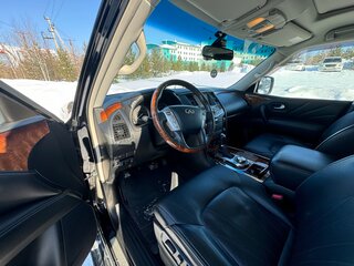 2017 Infiniti QX80 I Рестайлинг, чёрный, 4650000 рублей, вид 5