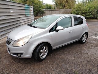 2008 Opel Corsa D, серебристый, 275000 рублей, вид 1