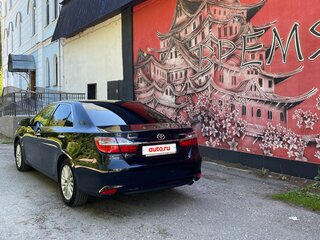 2015 Toyota Camry VII (XV50) Рестайлинг, чёрный, 2070000 рублей, вид 3