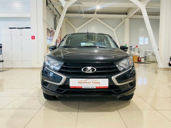 2022 Lada (ВАЗ) Granta Euro-2 I Рестайлинг, чёрный, 659000 рублей - вид 1
