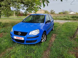 2007 Volkswagen Polo IV Рестайлинг, синий, 300000 рублей, вид 2