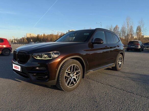 2018 BMW X3 30d xDrive III (G01), коричневый, 3690000 рублей