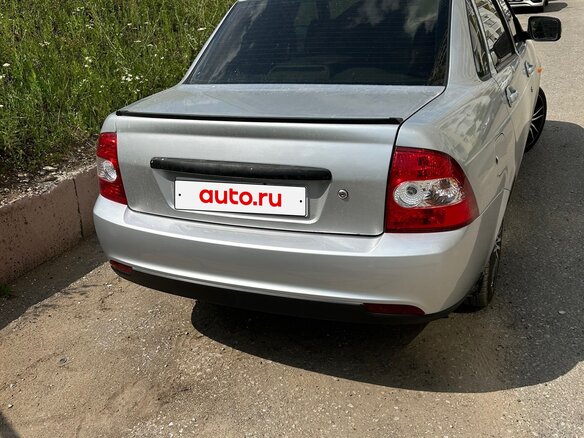 2012 Lada (ВАЗ) Priora I, серебристый, 350000 рублей - вид 4